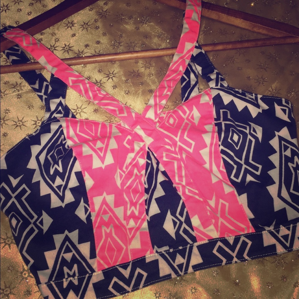 Tribal Crop Top.